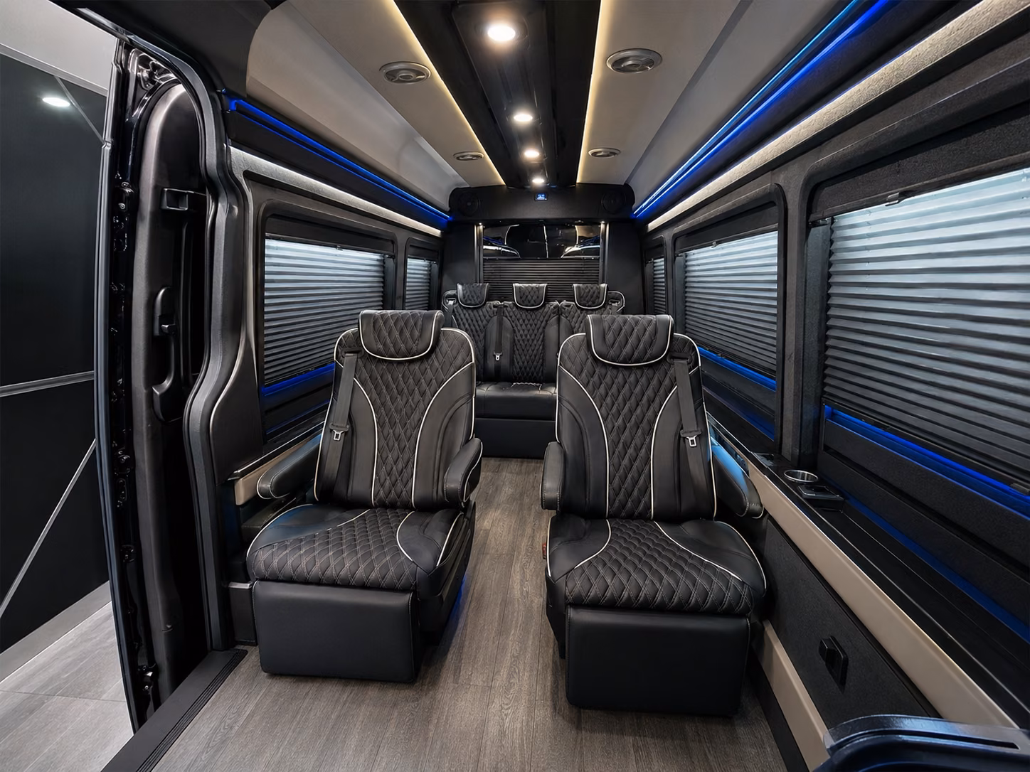 flexible shuttle options for tech campuses events and off sites